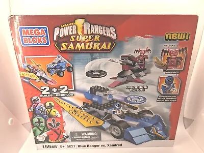 Mega Bloks Power Rangers Samurai Blue Ranger Vs Xandred • $44.99