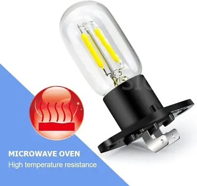 Microwave Bulb Z187 Base 240V 2A 25W LED  Lamp Bulb For Pear Oven Lamp White • £11.10