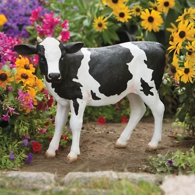 Motion Activated Mooing Clarabelle The Calf Baby Cow Garden Sculpture • $89.99