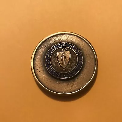 Massachusetts State Police & US Marine Corps Challenge Coin USMC • $10