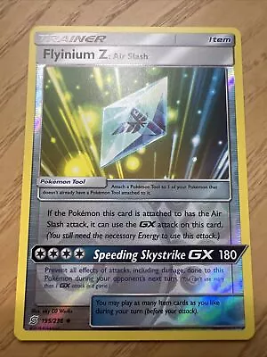 $0.99 • Buy Pokémon TCG Flyinium Z Air Slash Unified Minds 195/236 Reverse Holo Uncommon