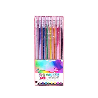 18x Gel Pen Set Metallic Pastel Glitter Neon Gel Pens For Adults Colouring Books • £6.99