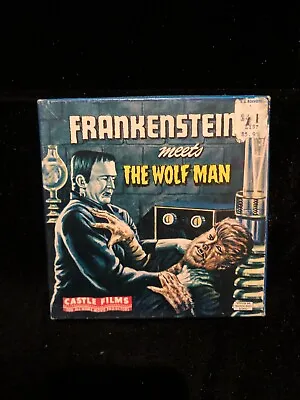 Frankenstein Meets The Wolf Man Vintage 8MM Movie Reel Castle Films 1022 • $69.99