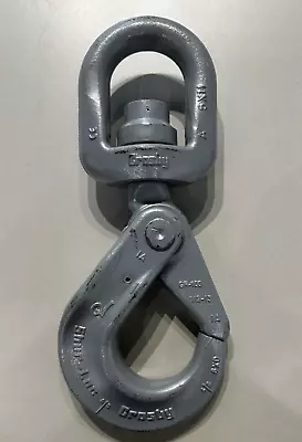 $335.14 • Buy Crosby 1004431 Shur-loc S-13326 Swivel Hook With Bearing, 1/2 In Trade, 15000 Lb