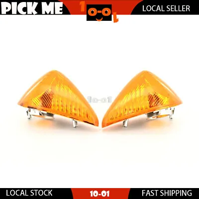 Pair Front Indicator Fit Honda XL 1000 V Varadero (UK) 1999 2000 2001 2002 • $42.14