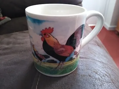 £4.95 • Buy Matthew Rice Farmhouse Chickens Mug In Very Good Condition 