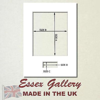 £38.50 • Buy Picture & Photo Frame Mounts With Plaque Aperture Ideal For Signed Photos