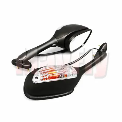 Fit For Suzuki GSXR 1000 GSXR600 GSX-R 750 06-15 Rearview Mirrors W/ Turn Signal • $32.98