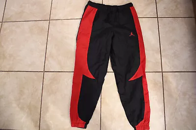 Jordan Sport Jam Warm Up Pants Size Medium Joggers Red Black Jumpman DX9373 013 • $38