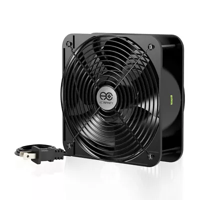 200mm 60mm Cooling Muffin Axial Fan High-Speed 120V AC 8  (HS2060A-X) • $46.99