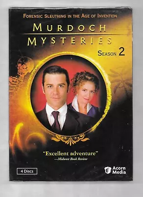 MURDOCH MYSTERIES Season 2 Yannick Bisson NEW R1 • $14.56