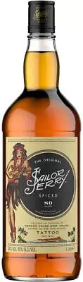 Sailor Jerry Spiced Rum 1L Bottle • $82.90