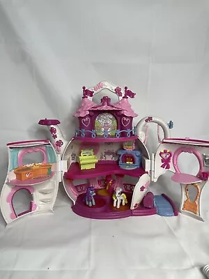 My Little Pony  MLP Tea Pot House Lights And Music WORKS Hasbro 2006 Mini Figure • $28.50