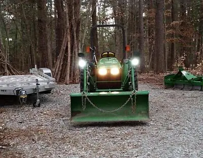 LED Flood Pattern Auxiliary Light Lamps Kit For John Deere Tractor Mower Etc. • $99.77