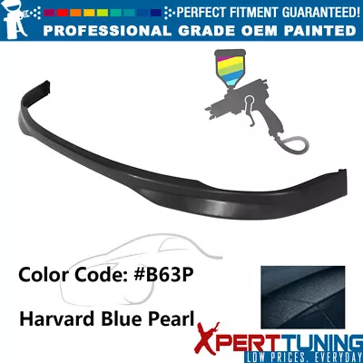 Fits 92-95 Honda Civic Sedan Type-R Painted #B63P Front Bumper Lip Spoiler PU • $226.87