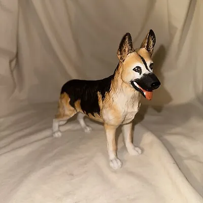 Vintage Porcelain German Shepard Dog Figurine-Andrea By: Sadek -Made In Japan • $20