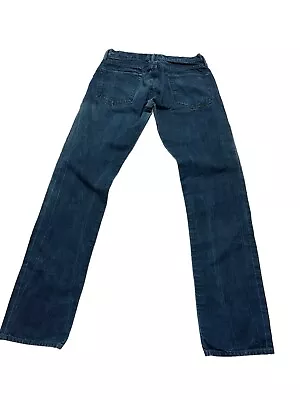 Simon Miller Gunnison Men’s 30 X 34 Denim Straight Jeans 100% Cotton Made In USA • $29.99