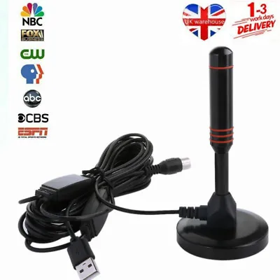 £8.95 • Buy UK Best Portable TV Antenna Indoor Outdoor Digital HD Freeview Aerial Ariel