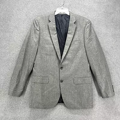 J Crew Suit Jacket Ludlow Mens 42L Gray Slim-Fit Blazer Wool • $67.99