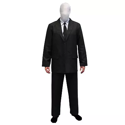 SALE Mens Slender Man Halloween Costume + Mask Cheap Slenderman By Morphsuits • $29.95