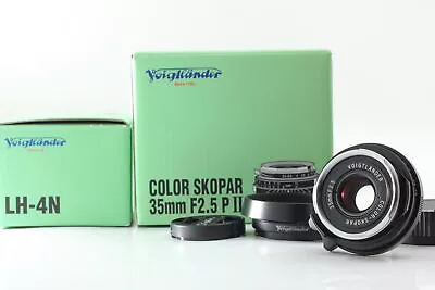 [Top MINT+++ / Box & Hood] Voigtlander COLOR-SKOPAR 35mm F2.5 P II From Japan • $329.99