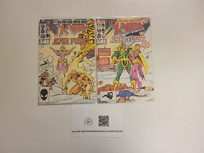 2 X-Men Alpha Flight Marvel Comic Books #1 2 Series 20 TJ14 • $3.99