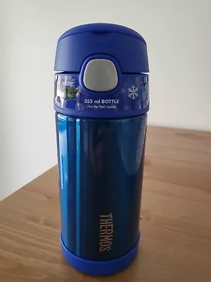 $22.49 • Buy THERMOS Funtainer 355ml Vacuum Insulated Kids Straw Drink Bottle_FREE Shipping