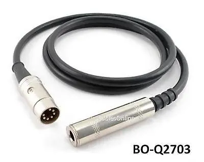 3ft 1/4  Stereo Female To Din-7 Male BO Naim Quad Audio Adapter Cable  • $21.95