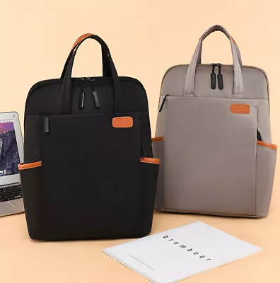 Men Women Laptop Backpack Waterproof Large Rucksack Travel School Shoulder Bag • £5.99