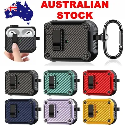 Shockproof Heavy Duty Keychain Case Cover For Apple Airpods Pro 1st 2nd 3rd Gen • $10.99