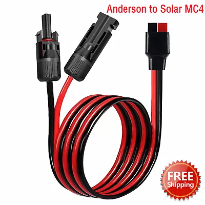 1/2/4x 10AWG Anderson Connector Power Pole Adapter Solar Panel Cable Connector • £9.99