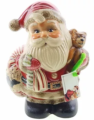 $328 • Buy 2013 Vaillancourt Folk Art Limited Edition Chalkware Santa 145/350 Lmtd Edition