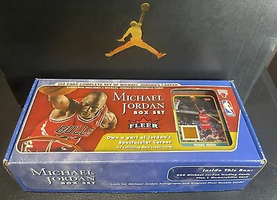 '07 Fleer Michael Jordan 200 Cards Box Set Hardwood Floor Relic Memorabilia Card • $475