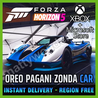 Forza Horizon 5 Oreo Pagani Zonda Cinque Roadster Car Vehicle Xbox PC Rare DLC • £3.99