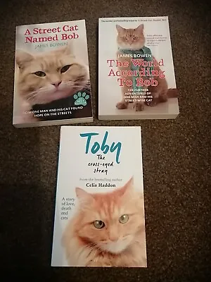A Street Cat Named Bob. The World According To Bob. Toby The Cross Eyed Stray  • £4