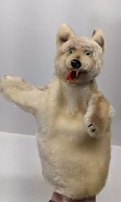 Vintage 1950's STEIFF  Loopy Bad Wolf Hand Puppet - German Mohair • $39.99