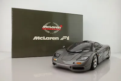 Minichamps 530 133124; McLaren F1 RoadCar; Dark Silver; Excellent Boxed • £309.99