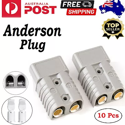 New 50A Anderson Plug Connectors DC Power Tool Cable Extension Mount  AUS • $36.99