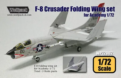 WPD72002 1:72 Wolfpack F-8 Crusader Folding Wing Set  (ACA Kit) #72002 • $26.99