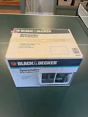 Black & Decker Spacemaker Automatic Drip Coffee Maker Sdc1g Nos Vtg 1993 • $129.99