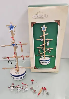 Hallmark 2003 Keepsake Kitchen Angles Spoon Tree Extra Ornaments • $23.39