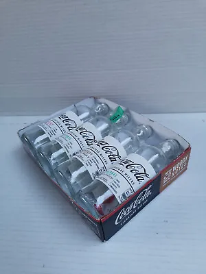 Coca Cola 2019 Signature Mixers Set Of 4 Empty Glass Bottles 200ml & Display Box • £14.99