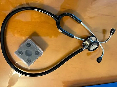 Cardiology Stethoscope Diaphragm Professional Double Head  • $22.99