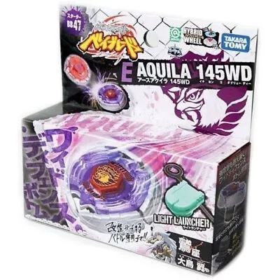 GENUINE Takara Tomy Earth Eagle Aquila 145WD Beyblade BB47 Ripper - STARTER SET • $19.97