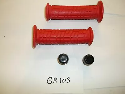 Red Atv Hand Grips For Thumb Throttle Yamaha Yfs 200 Blaster / Yfz 350 Banshee • $17.99