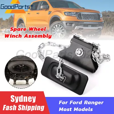 1x Spare Wheel Tyre Winch Winder Assembly For Ford Ranger Most Models HEAVY DUTY • $30.50