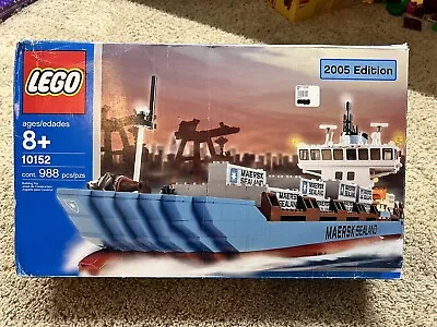 LEGO Creator Expert: Maersk Sealand Container Ship 10152 Retired Sealed See Pics • $329