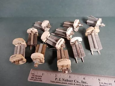 Small Air Variable Capacitor Lot NOS? And Used Qty 11 • $35