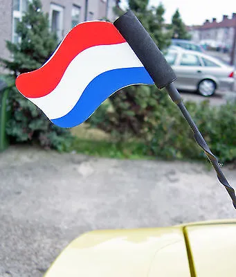 Euros Olympics Team Netherlands Dutch Holland Amsterdam Car Aerial Flag Inc. P&p • £4.99