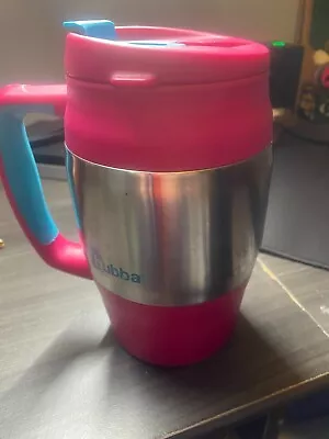 Bubba 34oz Travel Mug Pink Plastic & Stainless Steel Insulated Hot Cold • $13.99